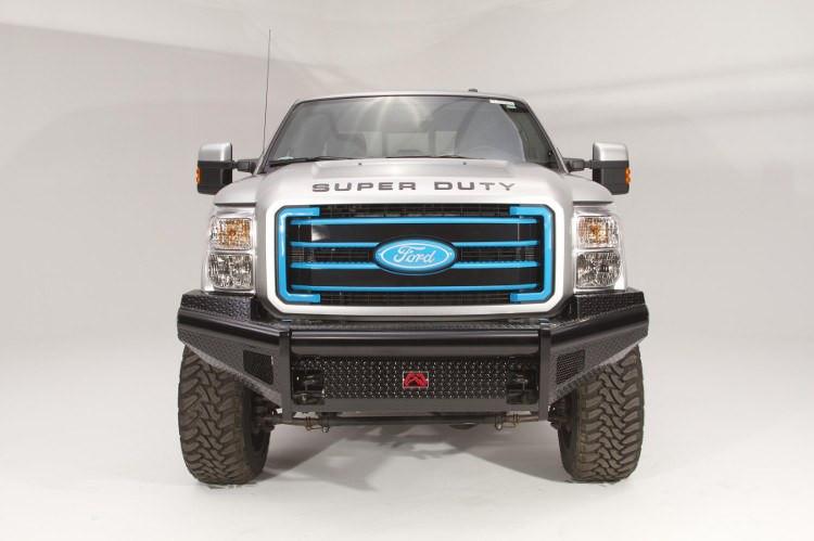 Fab Fours FS11-S2561-1 Ford F250/F350 Superduty 2011-2016 Black Steel Front Bumper No Guard