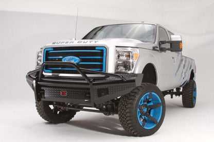 Fab Fours FS11-S2562-1 Ford F450/F550 Superduty 2011-2016 Black Steel Front Bumper with Pre-Runner Guard