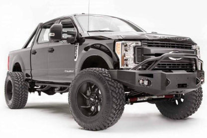 Fab Fours FS17-A4152-1 Ford F250/F350 Superduty 2017-2022 Premium Front Bumper Winch Ready with Pre-Runner Guard