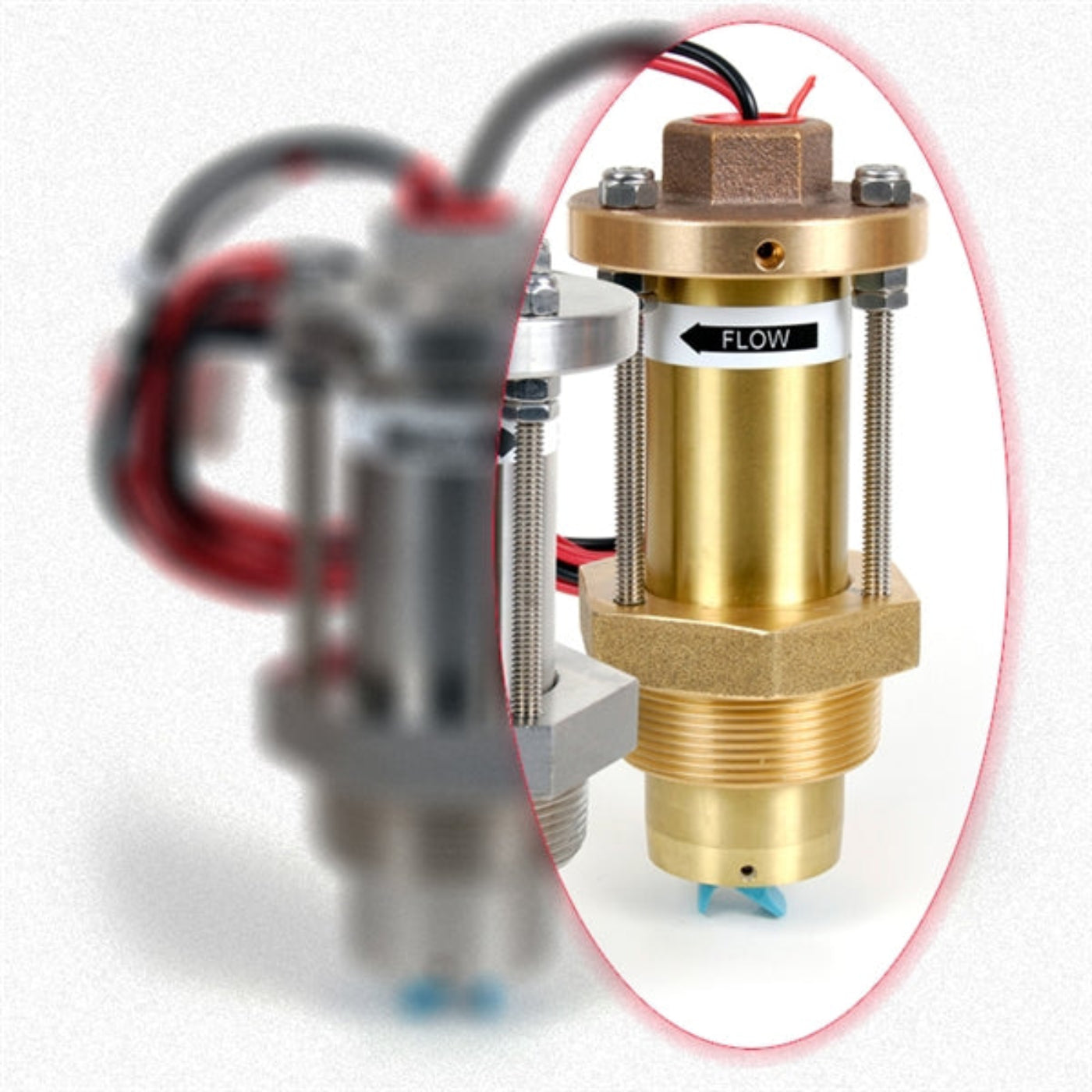 Rain Bird FS350B Brass Insert Flow Sensor for 3-inch Pipes - FS350B