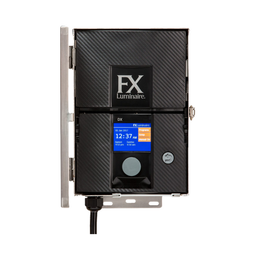 FX Luminaire DX Transformer Matte Gray with Integrated Astronomic Timer - DX150M