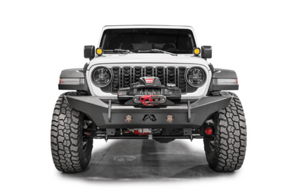Fab Fours Lifestyle Winch Bumper JL24-B5051-1 3/4th Width Front Bumper No Guard 2018-2025 Jeep Wrangler JL