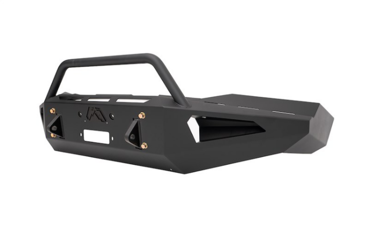 Fab Fours Red Steel DR06-RS1162-1 Dodge Ram 4500/5500 2006-2009 Front Bumper Winch Ready Pre-Runner Guard