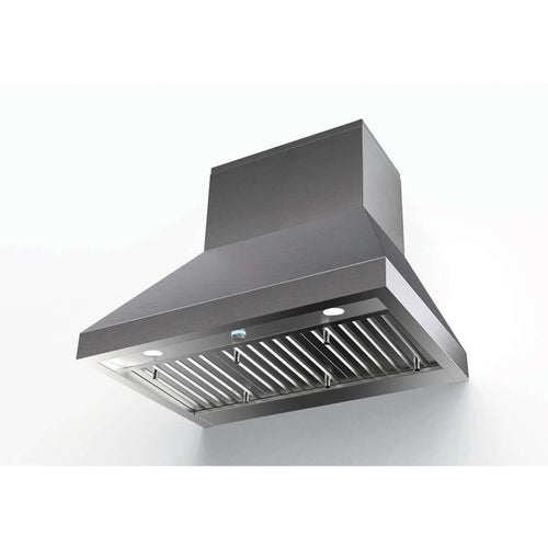 Faber Camino Wall Mount Range Hood with Size Options in Stainless Steel - CAPR36SS600