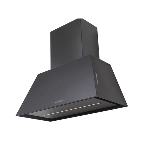 Faber Chloe Wall Mount Range Hood in Matte Black with Size Options - CHLO28BK600