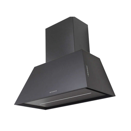 Faber Chloe Wall Mount Range Hood in Matte Black with Size Options - CHLO28BK600