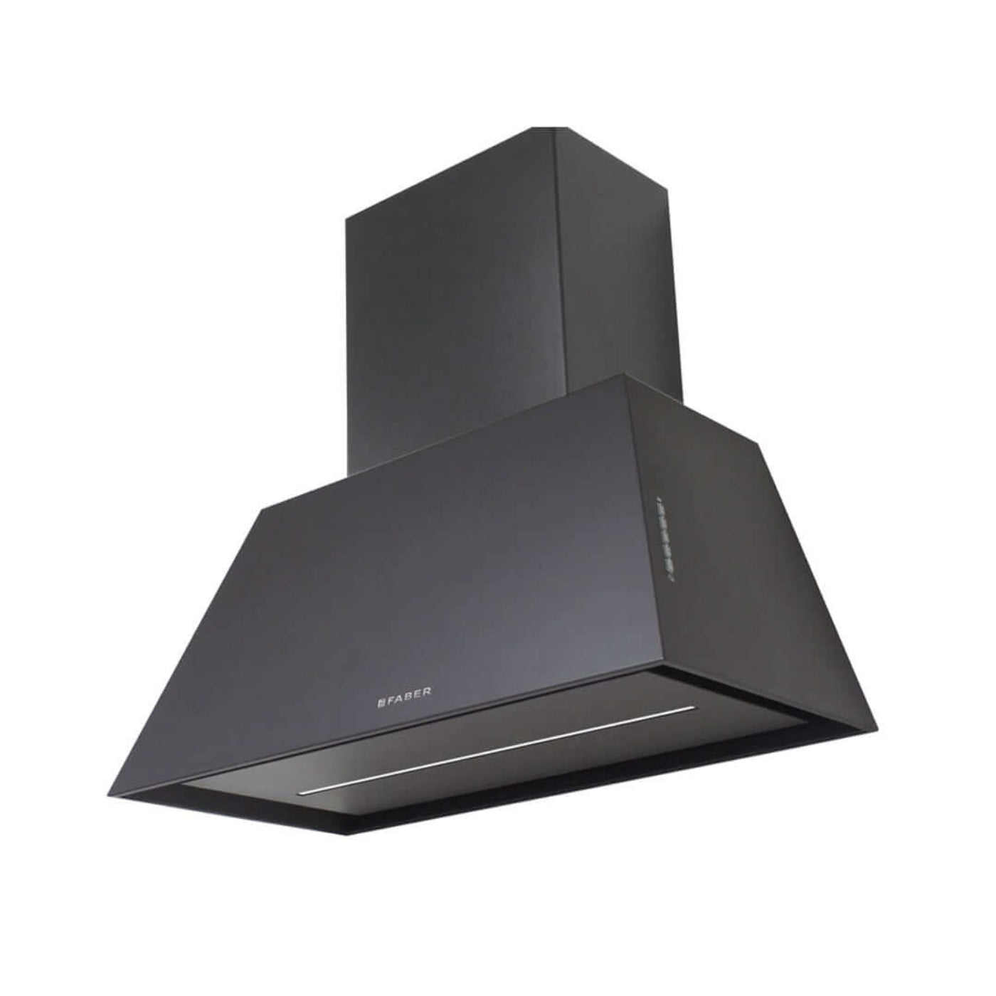 Faber Chloe Wall Mount Range Hood in Matte Black with Size Options - CHLO28BK600