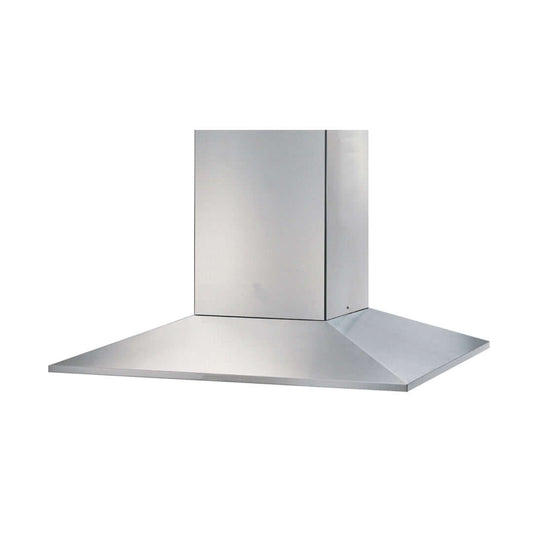 Faber Dama Isola Island Mount Range Hood with Sizing Options in Stainless Steel - DAMAIS36SSV