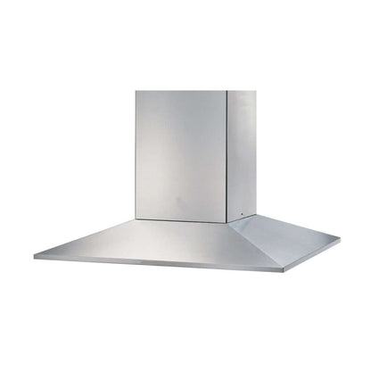 Faber Dama Isola Island Mount Range Hood with Sizing Options in Stainless Steel - DAMAIS36SSV