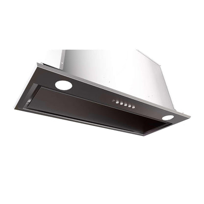 Faber Inca Lux Range Hood Insert with Size Options in Stainless Steel - INLX21SSV