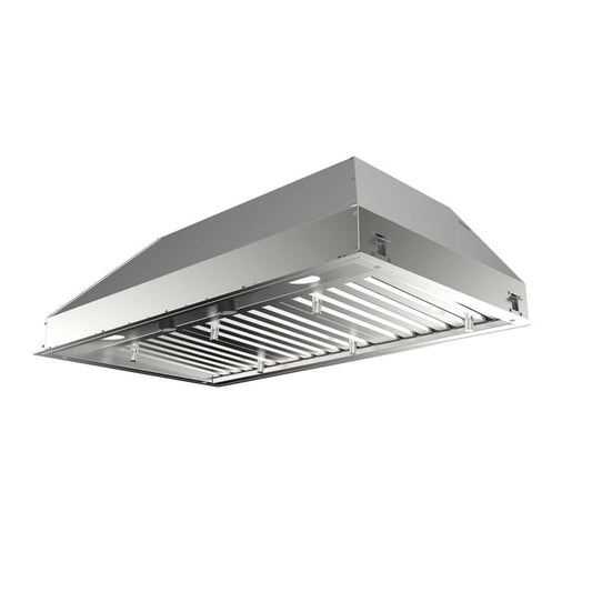 Faber Inca Pro Plus Range Hood Insert with Size Options in Stainless Steel - INPL3019SSNB-B