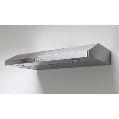 Faber Levante II Under Cabinet Range Hood with Size Options in Stainless Steel - LEVT30SS395