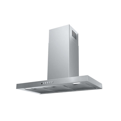 Faber Stilo Wall Mount Range Hood with Size Options in Stainless Steel  - STIL24SSV2