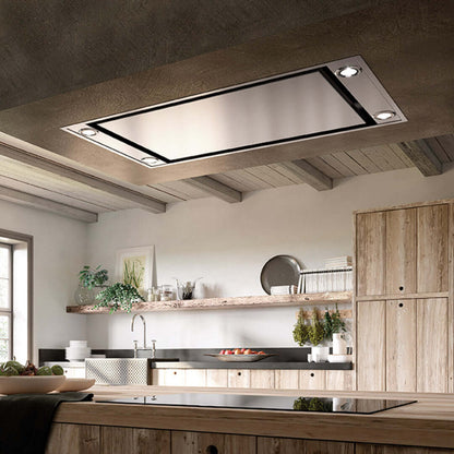 Faber Stratus Isola Stainless Steel Island Mount Range Hood with Size Options - STRTIS36SSNB