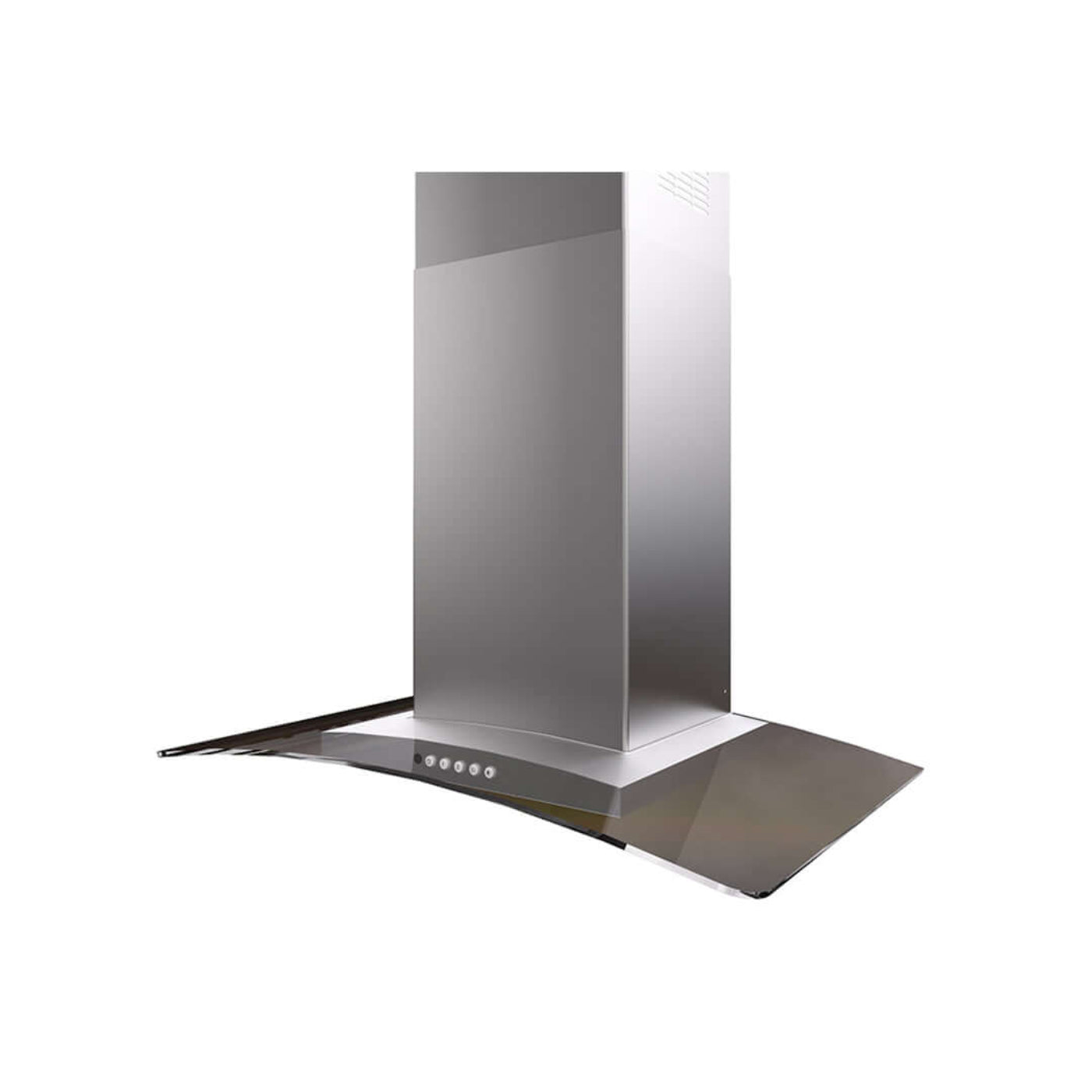 Faber Tratto Wall Mount Range Hood with Size Options in Stainless Steel and Glass - TRAT30SSV