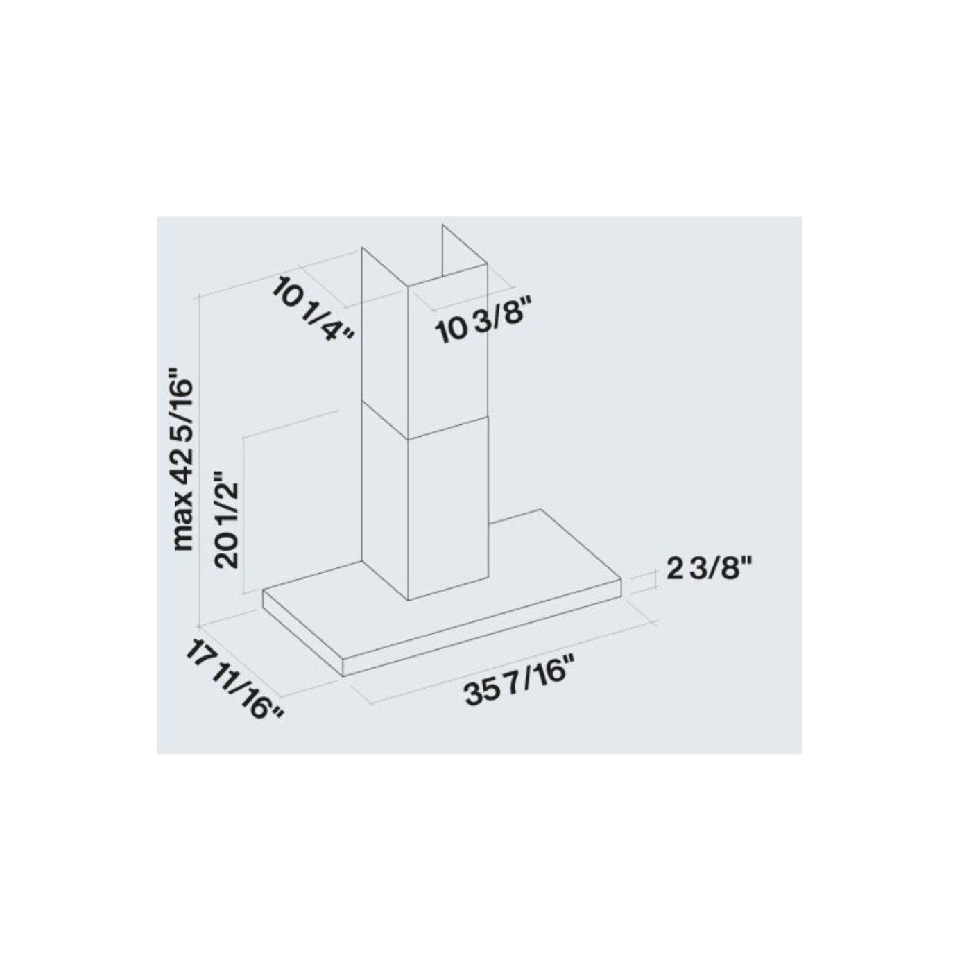 Falmec Mercurio 600 Cfm Wall Mount Range Hood in Stainless Steel - Fpmex30w6ss-R