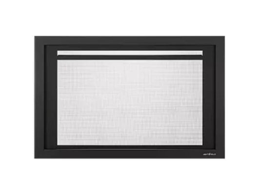 Heat & Glo Firescreen 35 Front (Escape Insert) - FS-FB35-BK