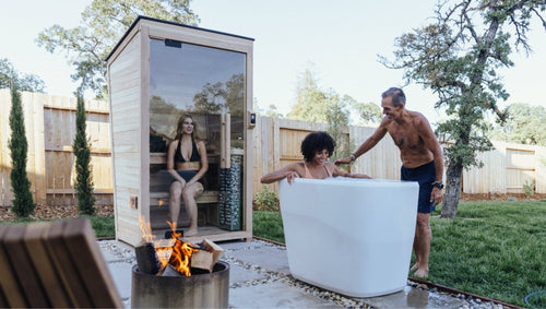 Plunge Contrast Therapy Bundle: Plunge Pod + The Sauna Mini - POD-MINI-SAUNA-BNDL
