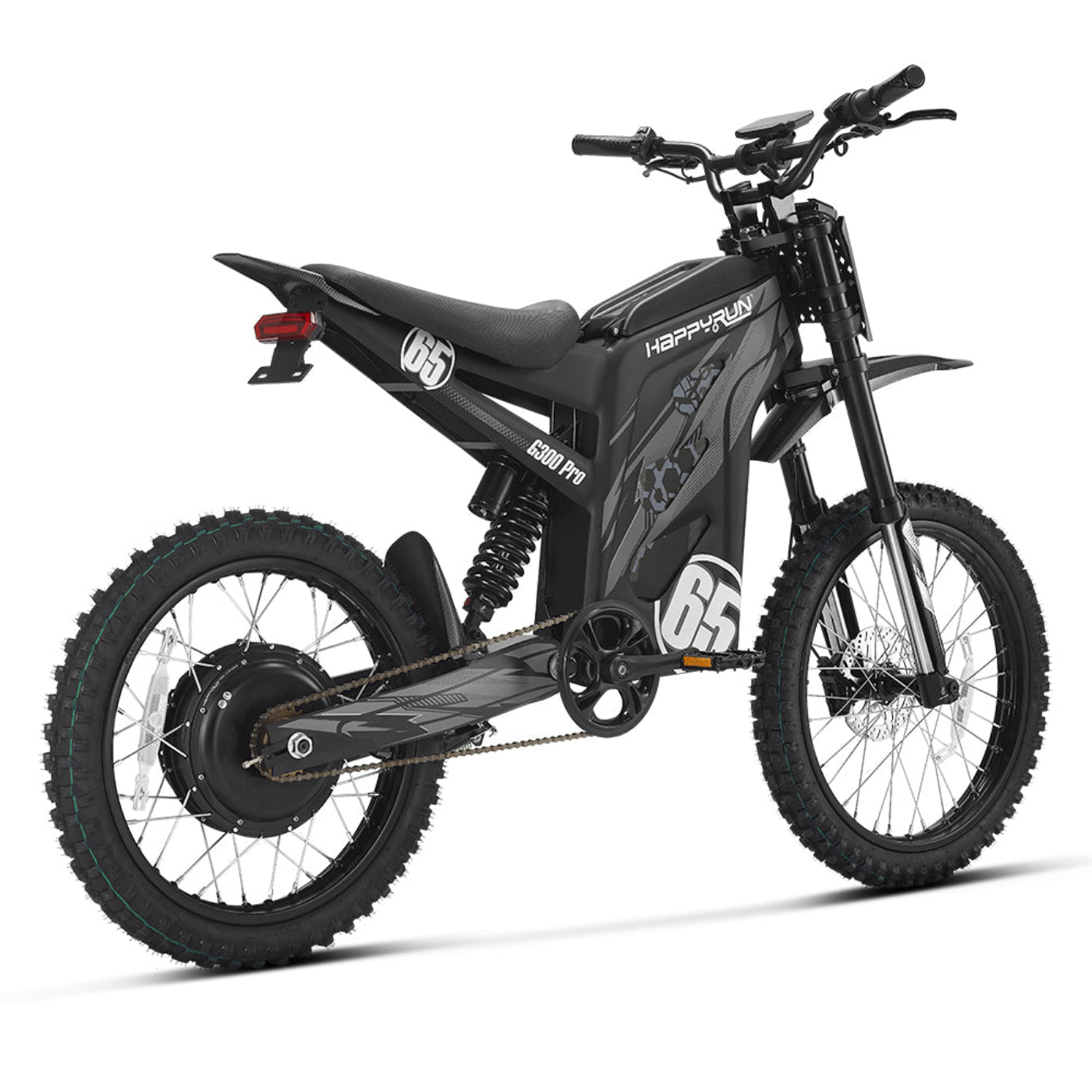 HappyRun G300 Pro 6500W Peak Power Electric Dirt Bike - G300Pro