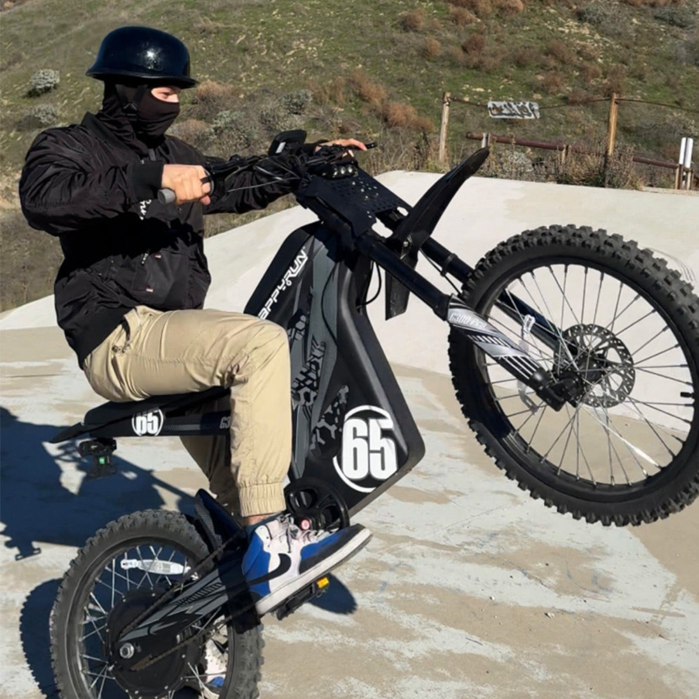 Happyrun G300 Pro 72V 50 MPH Off Road Performance Bike - G300Pro