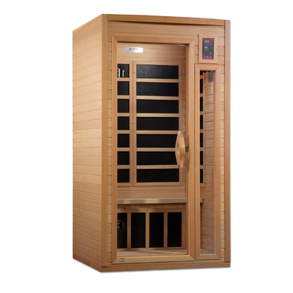 Golden Designs 1-2 Person Near Zero EMF Far IR Sauna - GDI-6106-01 Elilte
