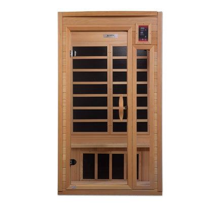 Golden Designs 1-2 Person Near Zero EMF Far IR Sauna - GDI-6106-01 Elilte