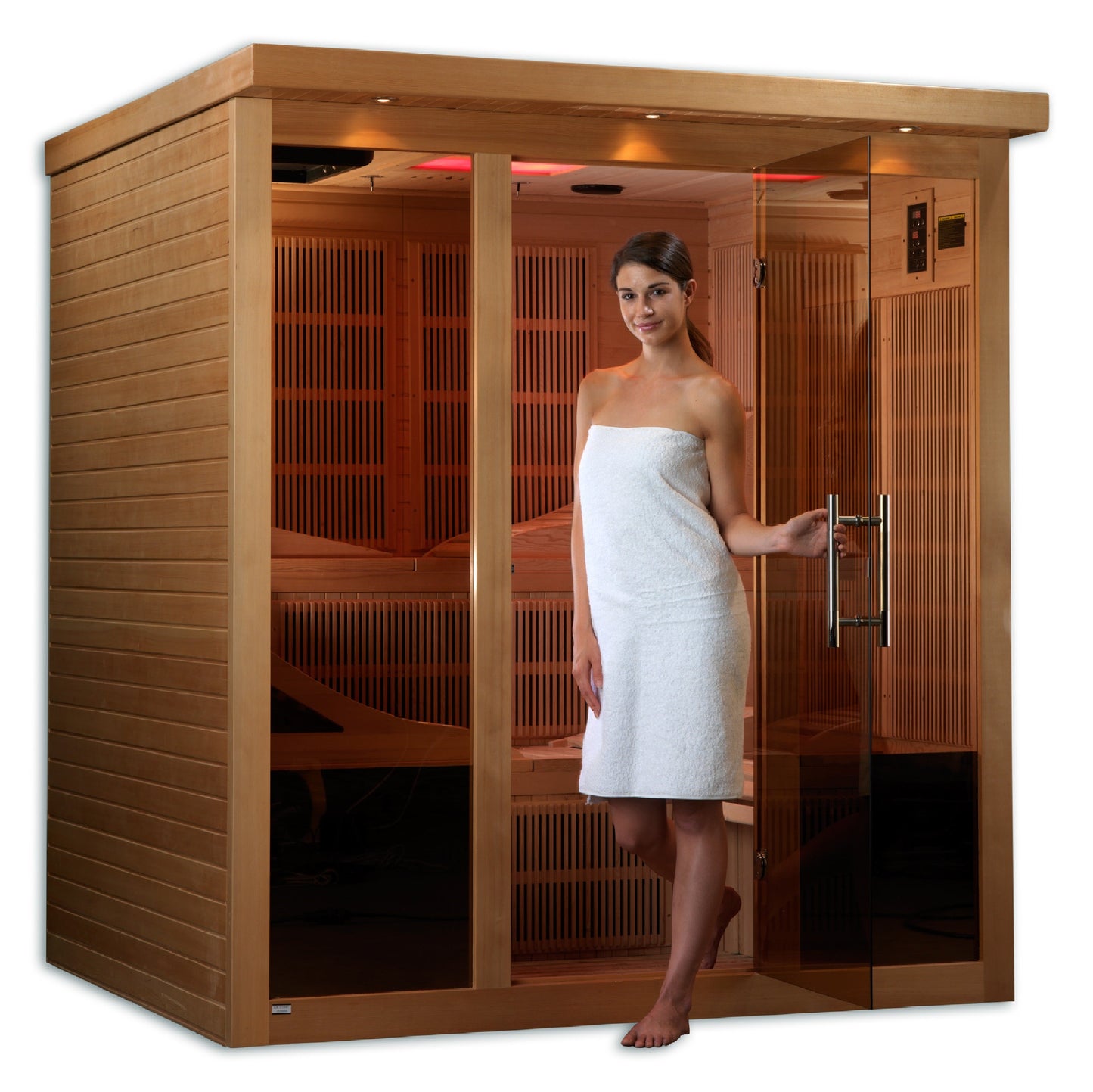 Golden Designs "Monaco" Near Zero EMF Far IR Sauna  - GDI-6996-01