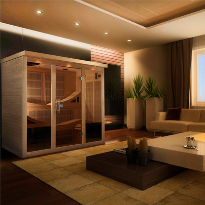 Golden Designs "Monaco" Near Zero EMF Far IR Sauna  - GDI-6996-01