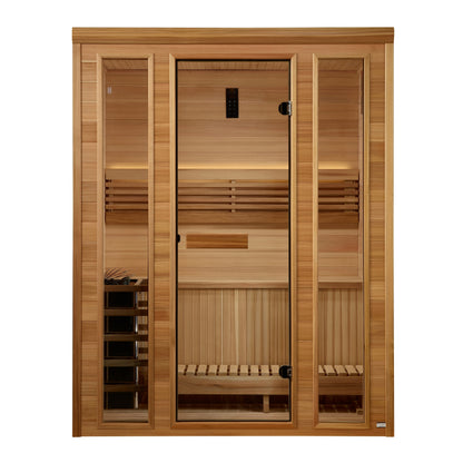 Golden Designs "Andermatt" 3 Person Traditional Sauna - GDI-7030-01
