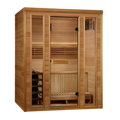 Golden Designs "Andermatt" 3 Person Traditional Sauna - GDI-7030-01