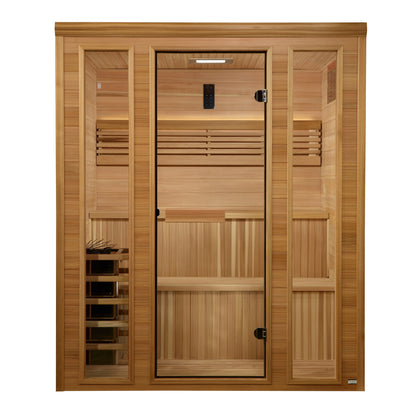 Golden Designs "Engelberg" 6 Person Traditional Sauna  - GDI-7060-01