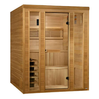 Golden Designs "Engelberg" 6 Person Traditional Sauna  - GDI-7060-01