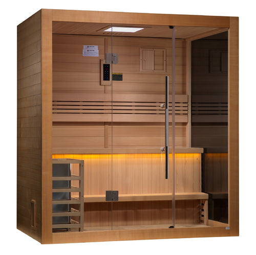 Golden Designs "Forssa" 3-4 Person Traditional Sauna  - GDI-7203-01