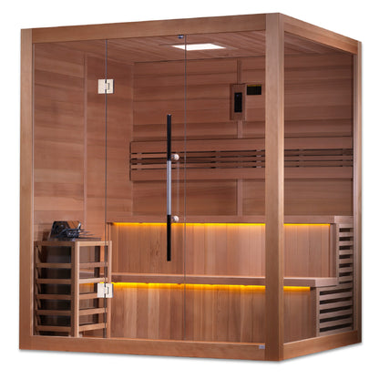 Golden Designs "Kuusamo" 6 Person Traditional Sauna  - GDI-7206-01