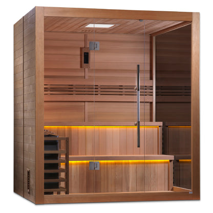 Golden Designs "Kuusamo" 6 Person Traditional Sauna  - GDI-7206-01