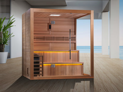Golden Designs "Kuusamo" 6 Person Traditional Sauna  - GDI-7206-01