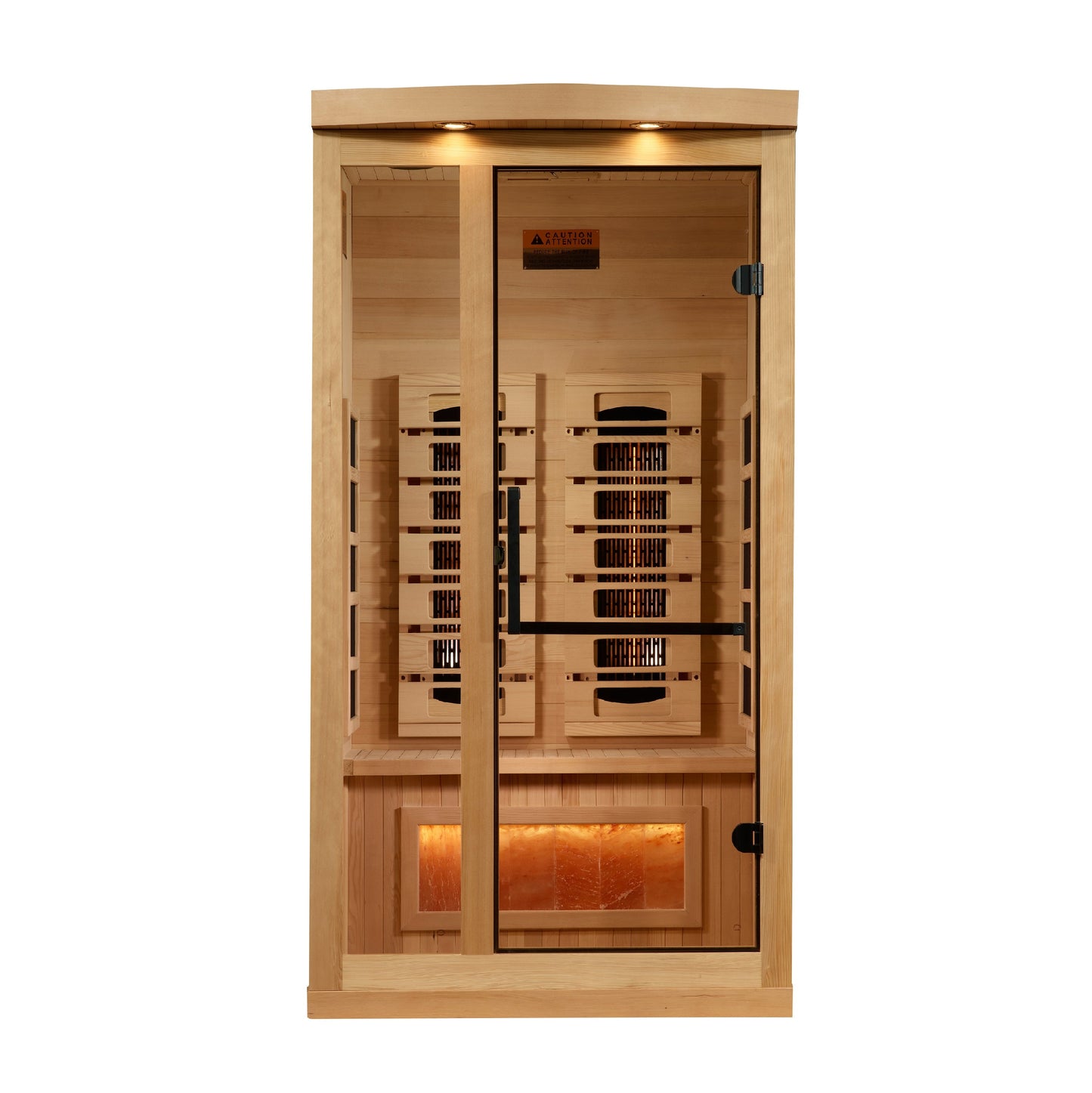 Golden Designs "Reserve Edition" 1 Person Full Spectrum with Himalayan Salt Bar  - GDI-8010-03