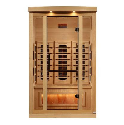 Golden Designs "Reserve Edition" 2 Person Full Spectrum with Himalayan Salt Bar  - GDI-8020-03