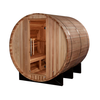 Golden Designs "Arosa" 4 Person Barrel Traditional Sauna  - GDI-B004-01
