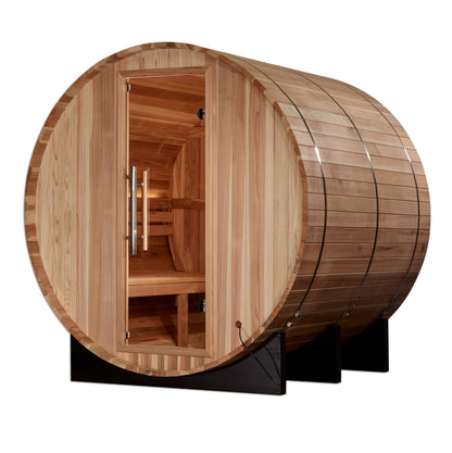 Golden Designs "Arosa" 4 Person Barrel Traditional Sauna  - GDI-B004-01
