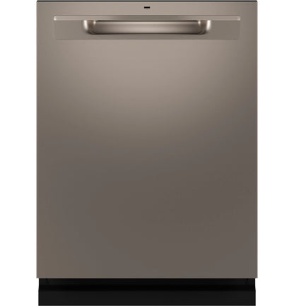 GE Appliances Fingerprint Resistant Top Control with Stainless Steel Interior Dishwasher with Sanitize Cycle Fingerprint Resistant Slate - GDP670SMVES