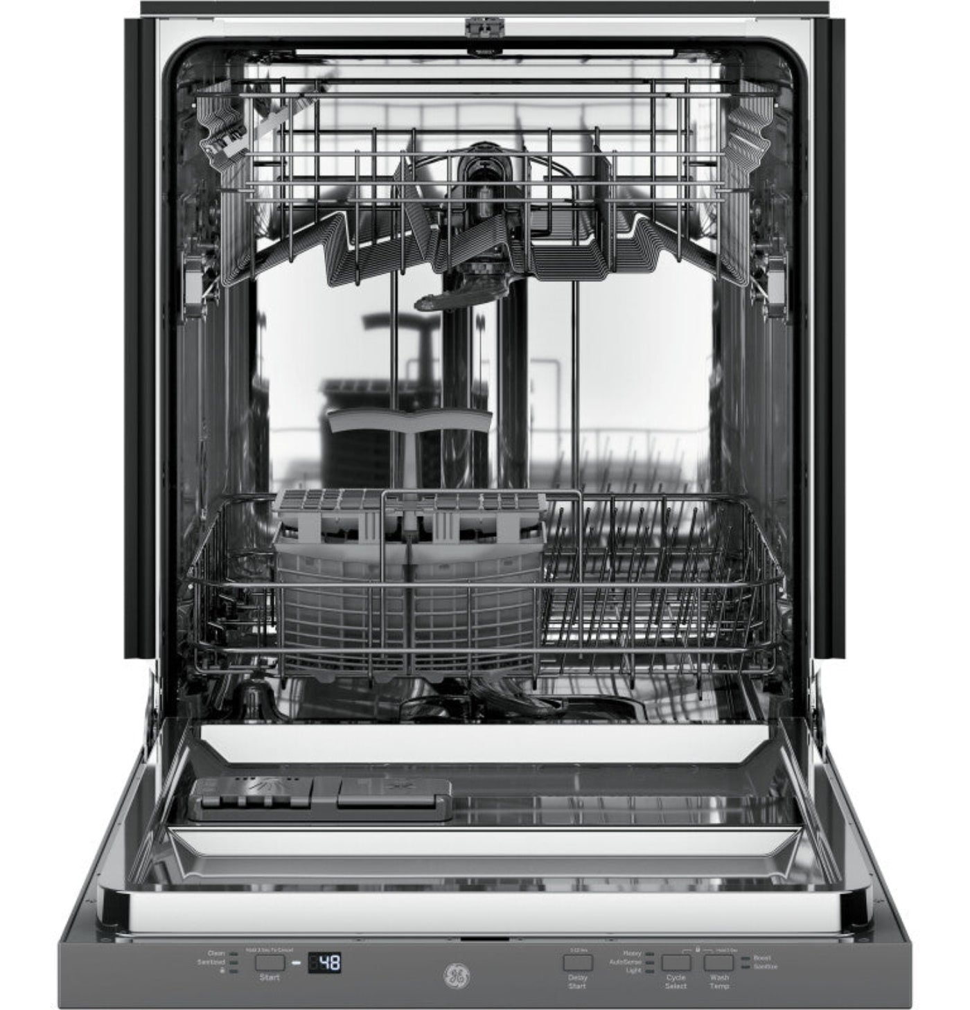 GE Appliances  ADA Compliant Stainless Steel Interior Dishwasher with Sanitize Cycle - GDT226SSLSS