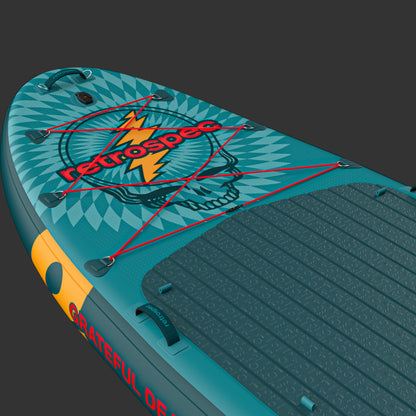 Retrospec Grateful Dead Weekender Crew Multi-Person Inflatable Stand Up Paddle Board 12’ - 6514