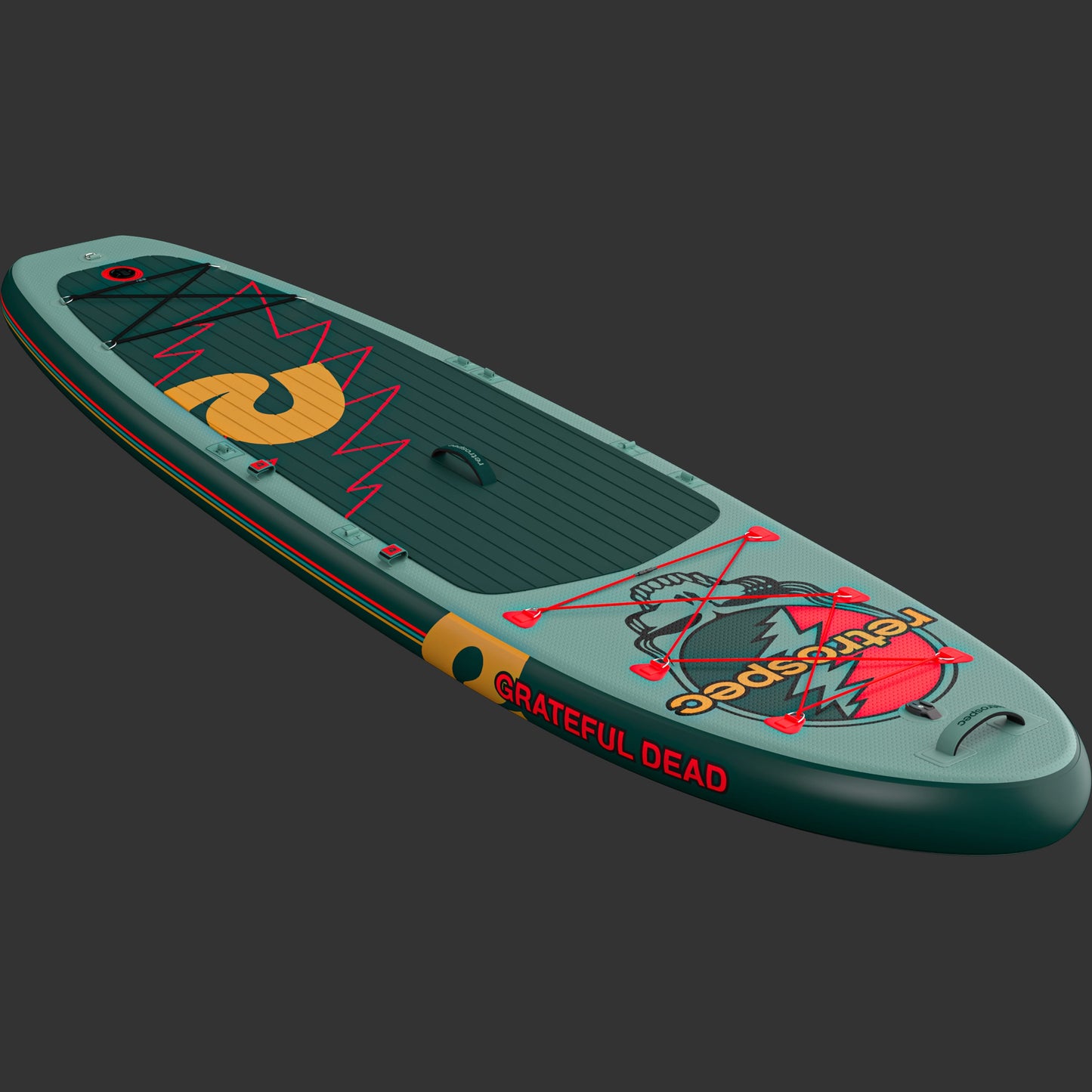 Retrospec Weekender Plus Inflatable Stand Up Paddle Board Kayak Hybrid 10'6" - 6621