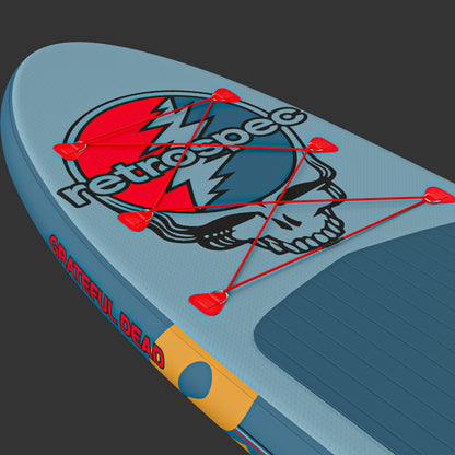 Retrospec Grateful Dead Weekender Inflatable Stand Up Paddle Board 10’6” - 6511
