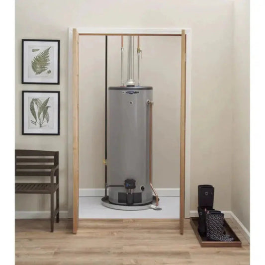 GE RealMAX Atmospheric Choice Model 40 Gallon Capacity 36,000 BTU Heating Input Tall Liquid Propane Water Heater