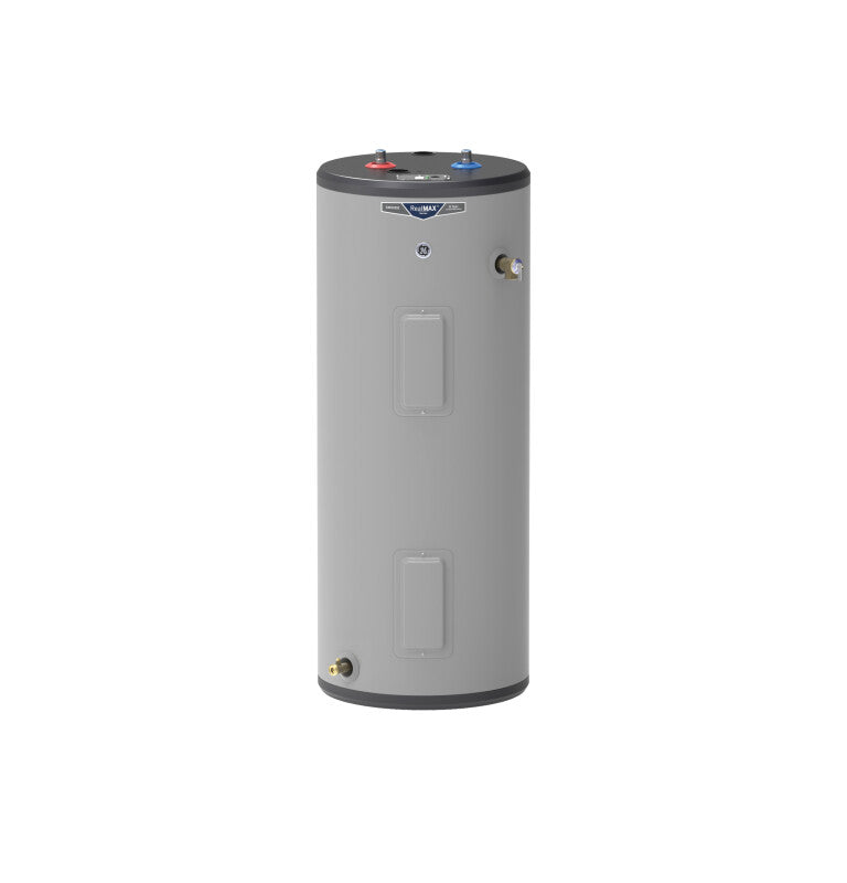 GE30T08BAM 30 Gallon Tall Electric Water Heater Gray