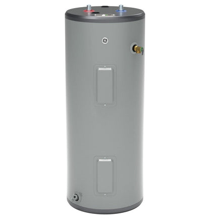 GE30T08BAM 30 Gallon Tall Electric Water Heater Gray