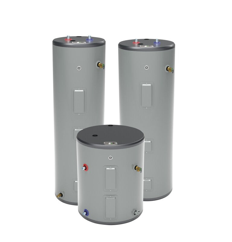 GE30T08BAM 30 Gallon Tall Electric Water Heater Gray