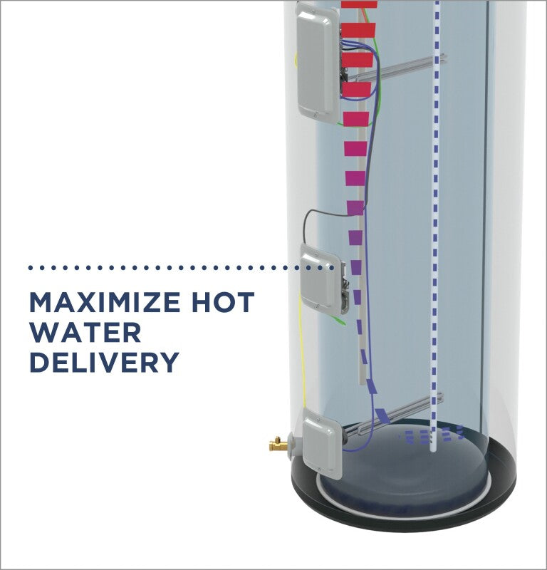 GE30T08BAM 30 Gallon Tall Electric Water Heater Gray